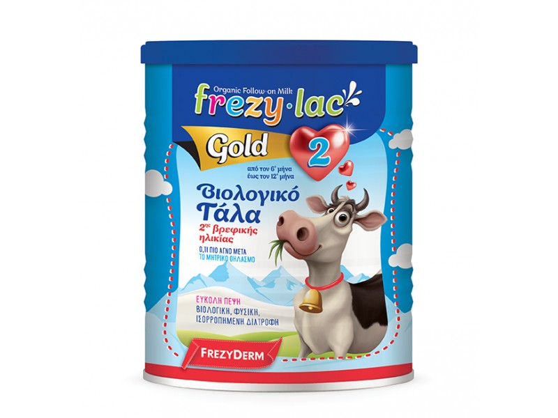 Frezyderm Frezylac Gold 2 Βιολογικό Γάλα 400gr