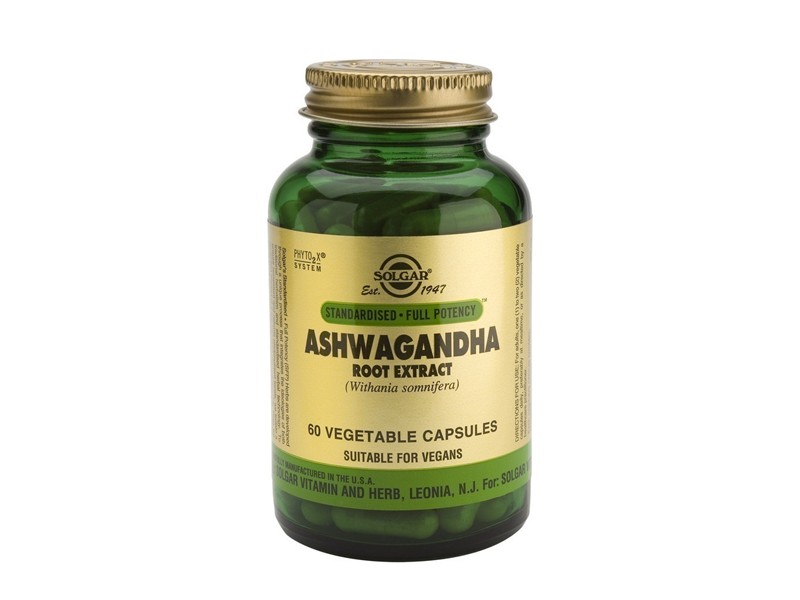 Solgar SFP Ashwagandha Root Extract 60 Vegetable Caps