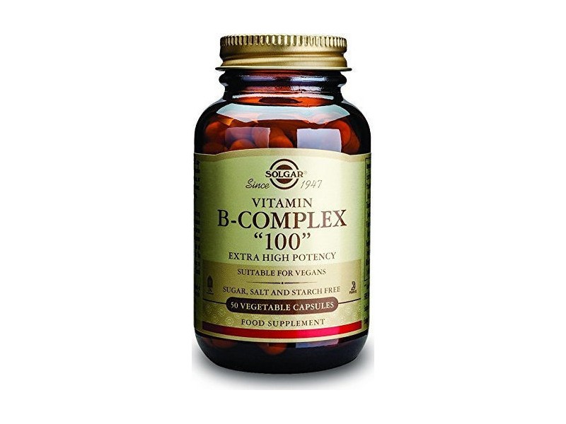 Solgar Vitamin B-Complex 100 50 Vegetable Caps