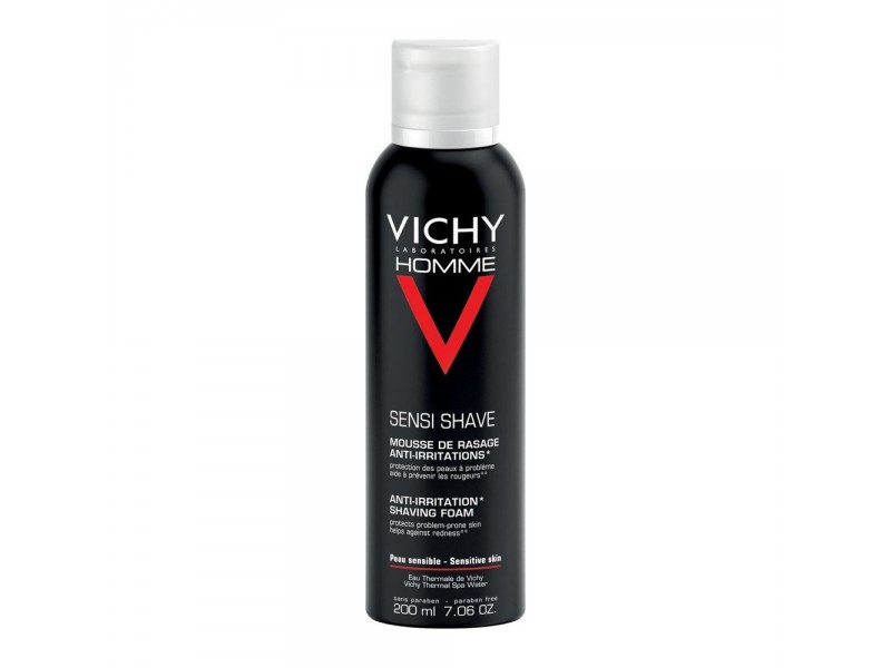 VICHY Homme Αnti-irritation Shaving Foam 200ml