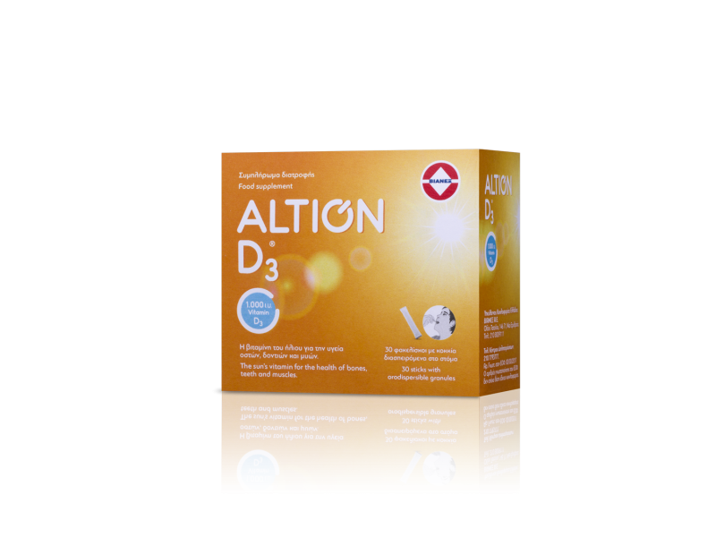 Altion D3 1000IU-30 φακελίσκοι με κοκκία