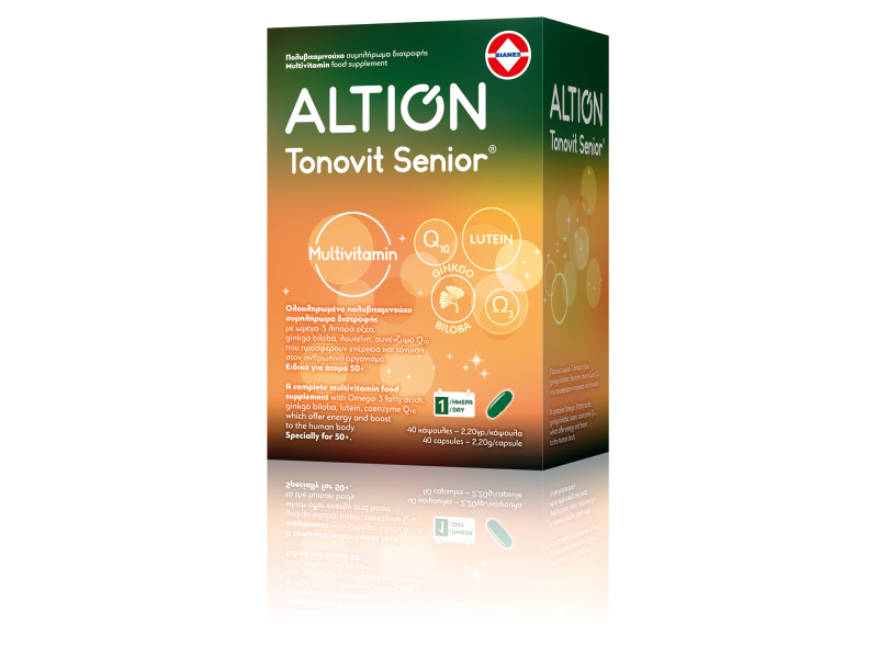 Altion Tonovit Senior Multivitamin 40 κάψουλες