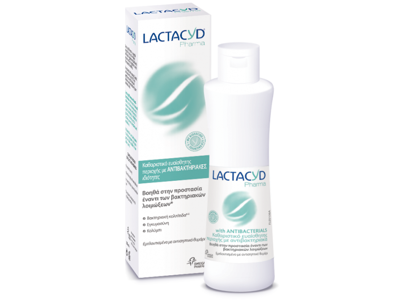 Lactacyd Pharma με Αντιβακτηριακές Ιδιότητες250ml