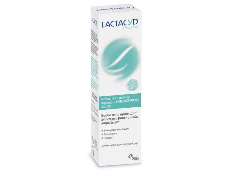 Lactacyd Pharma με Αντιβακτηριακές Ιδιότητες250ml