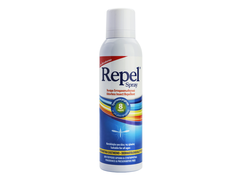 Repel Spray Άοσμο Εντομοαπωθητικό 150ml