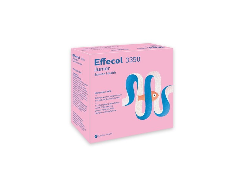 Epsilon Health Effecol Junior 3350 12 φακελίσκοι