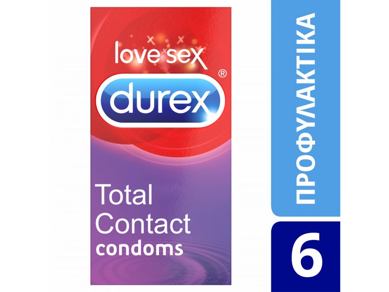 Durex Total Contact 6τεμ