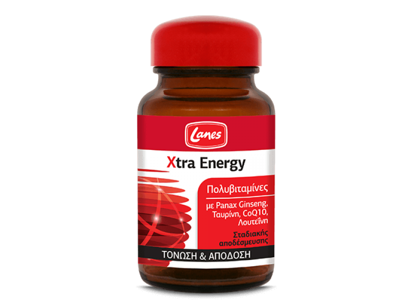 Lanes Xtra Energy 30 Ταμπλέτες