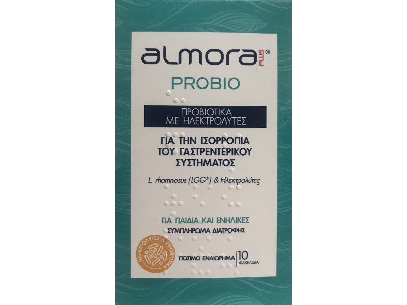Almora Plus Probio Προβιοτικά με Ηλεκτρολύτες 10 x 4.5gr