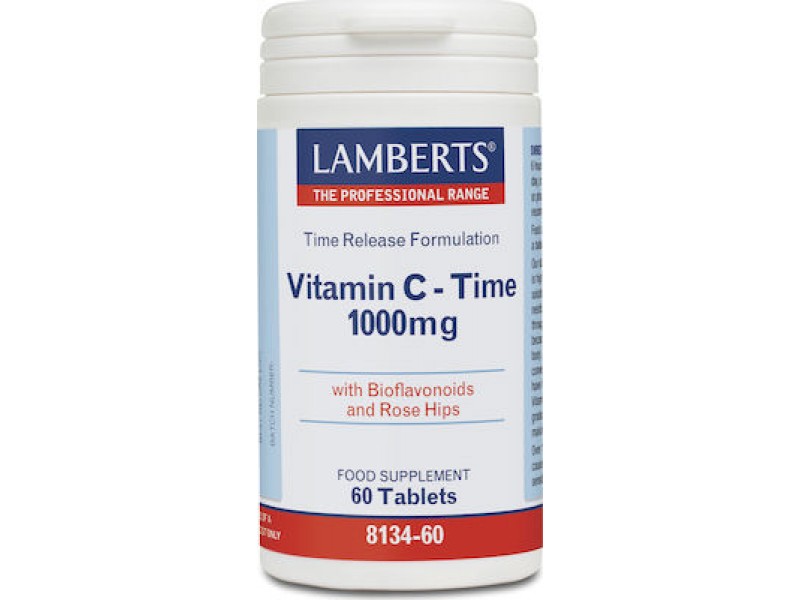 Lamberts Vitamin C Time Release 1000mg 60 Ταμπλέτες