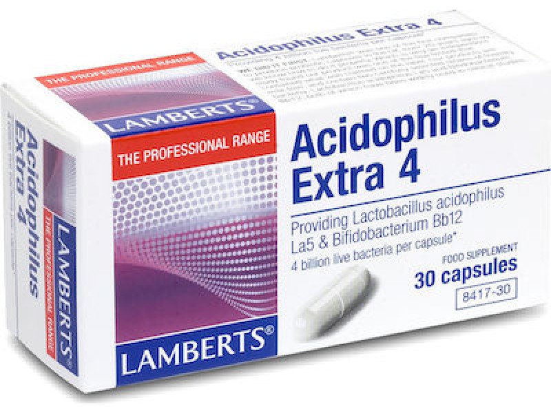 Lamberts Acidophilus Extra 4 30 Κάψουλες