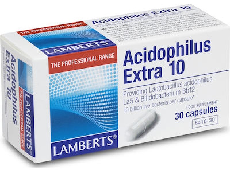 Lamberts Acidophilus Extra 10 30 Κάψουλες