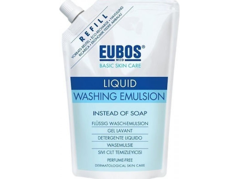 Eubos Blue Liquid Washing Emulsion Refill 400 ml