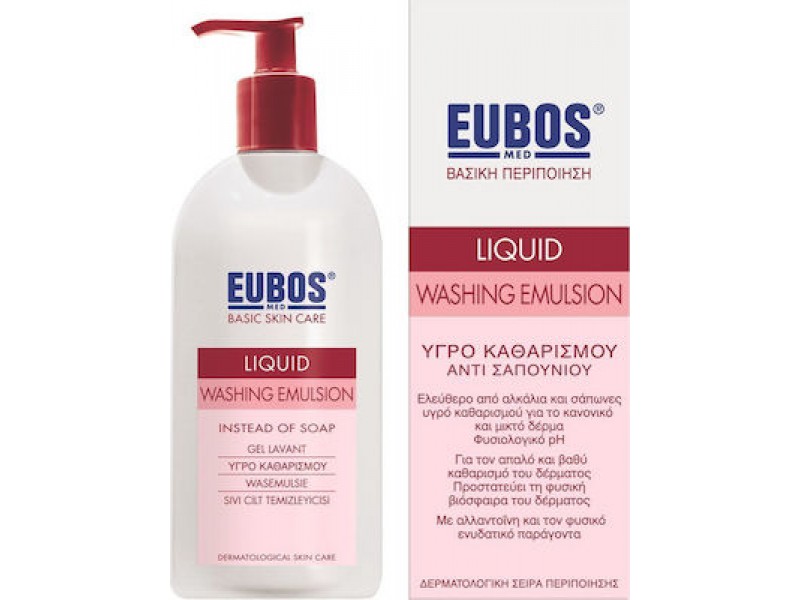 Eubos Red Liquid Washing Emulsion 400 ml