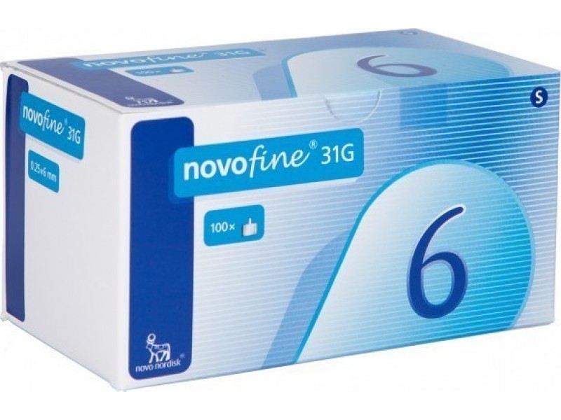 Novo Nordisk NovoFine 31G 6mm 100τμχ