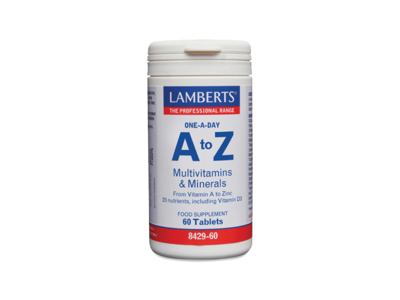 Lamberts A to Z Multivitamins 60 Ταμπλέτες