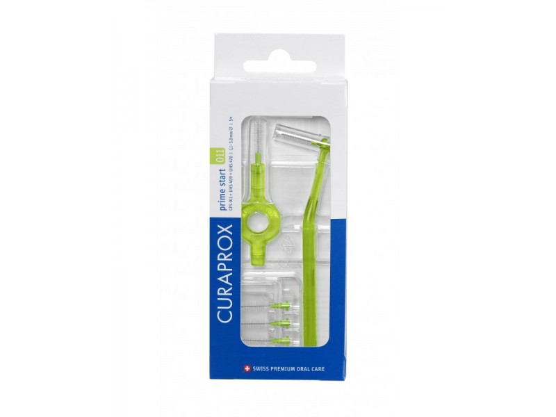 Curaprox CPS Prime Start 011 1.1 - 5.0mm Πράσινο 5τμχ