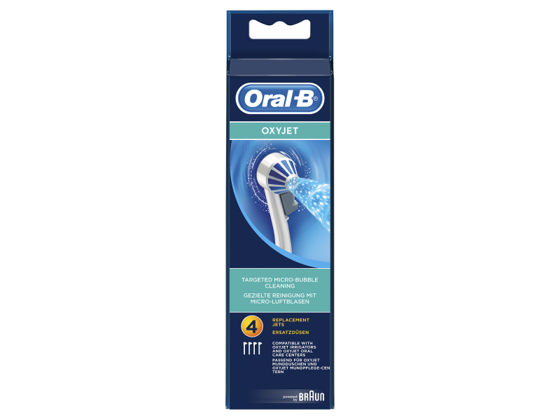 Oral-B Oxyjet Ανταλλακτικές Κεφαλές 4 τμχ