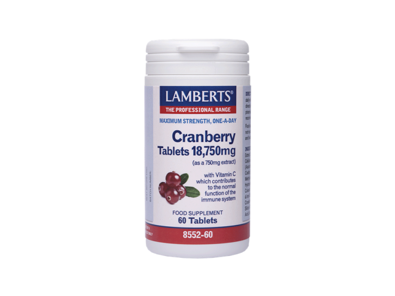 Lamberts Cranberry 18,750mg 60 Ταμπλέτες