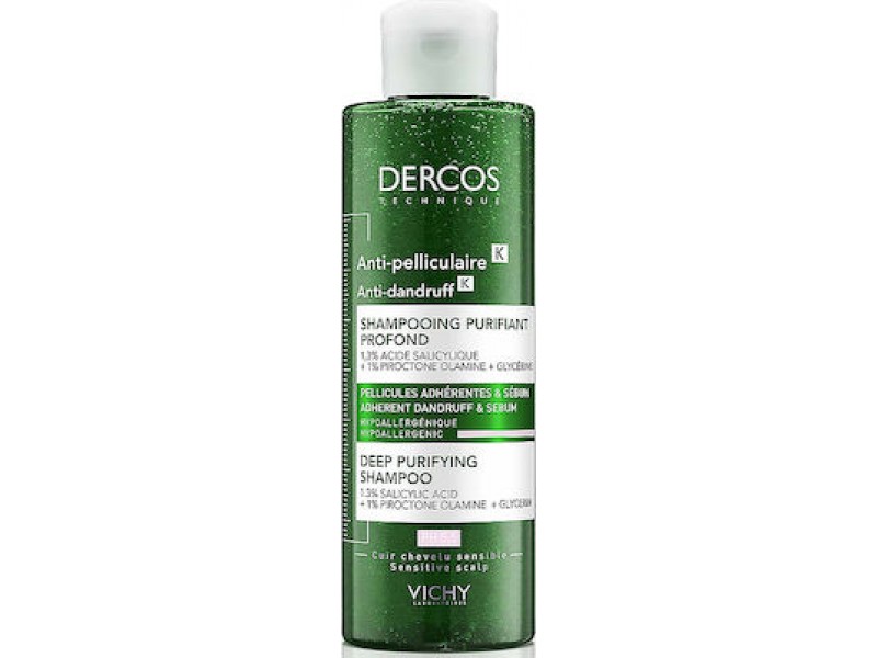 Vichy Dercos Anti-Dandruff Deep Purifying Shampoo 250ml