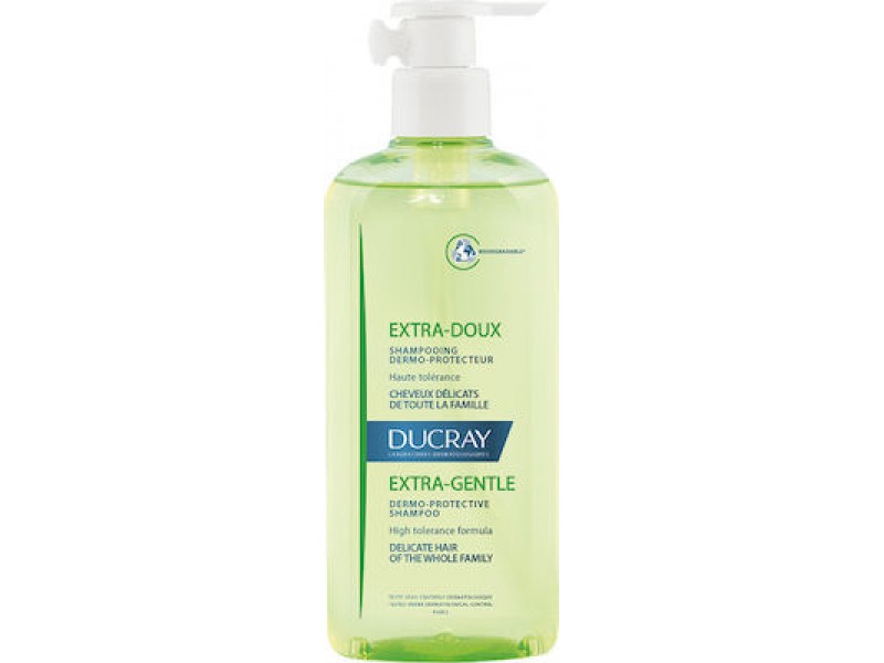 Ducray Extra-Gentle Dermo-Protective Shampoo για Ευαίσθητα Μαλλιά 400 ml