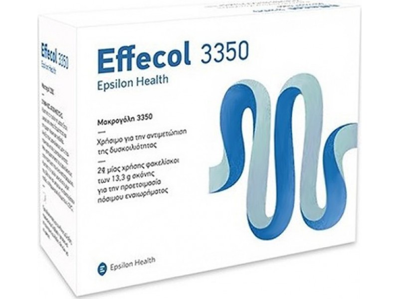 Epsilon Health Effecol 3350- 24 φακελίσκοι