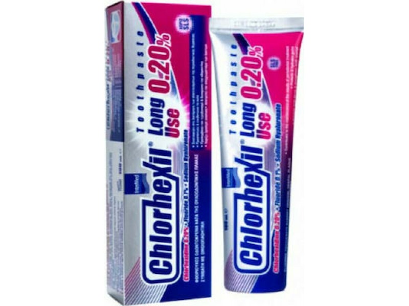 Intermed Chlorhexil 0.20% Toothpaste Long Use Κατά της Ουλοοδοντικής Πλάκας 100ml