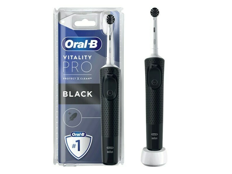 Oral-B Vitality Pro Ηλεκτρική Οδοντόβουρτσα Black