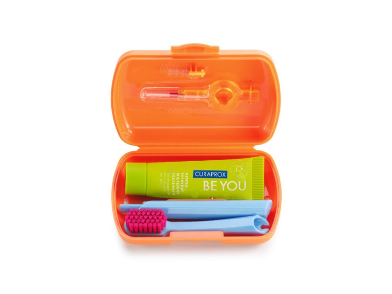 Curaprox Be You Travel Set Πορτοκαλί