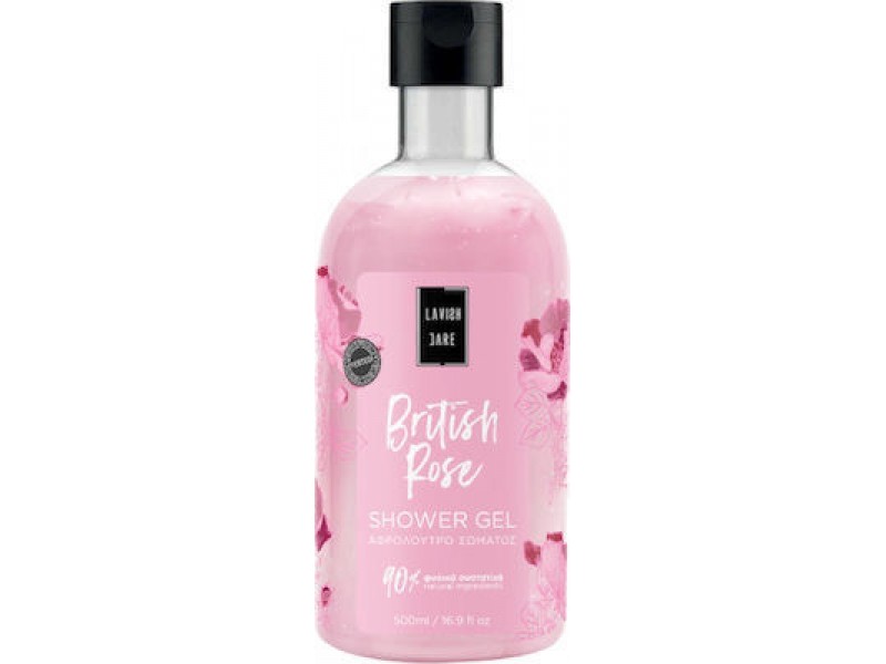 Lavish Care British Rose Shower Gel 500ml