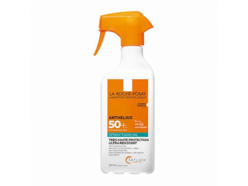 La Roche Posay Anthelios Family Αδιάβροχη Αντηλιακή Λοσιόν Σώματος SPF50 σε Spray 300ml