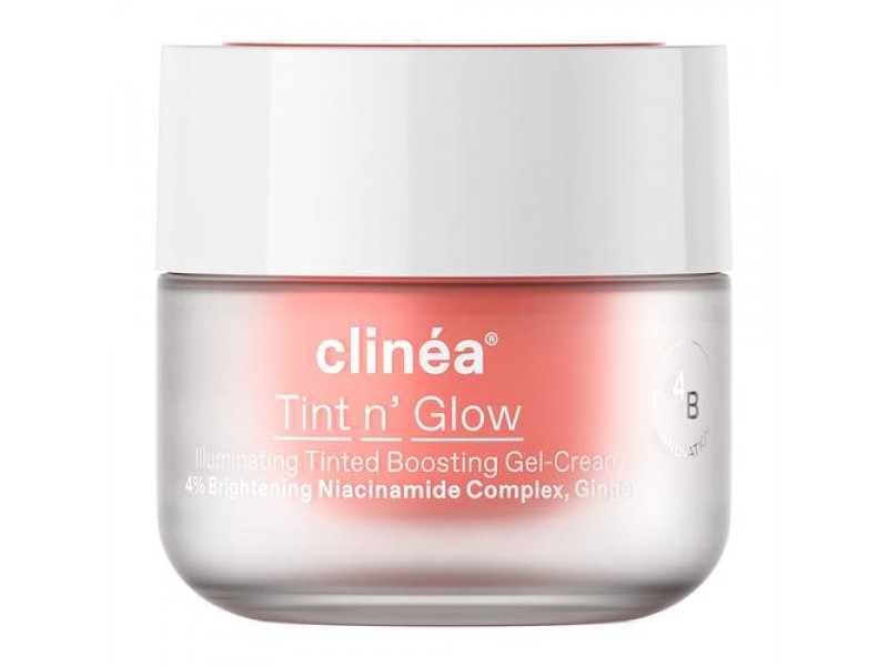Clinea Tint n Glow Light Gel Κρέμα Προσώπου Ημέρας με Χρώμα για Λάμψη 50ml