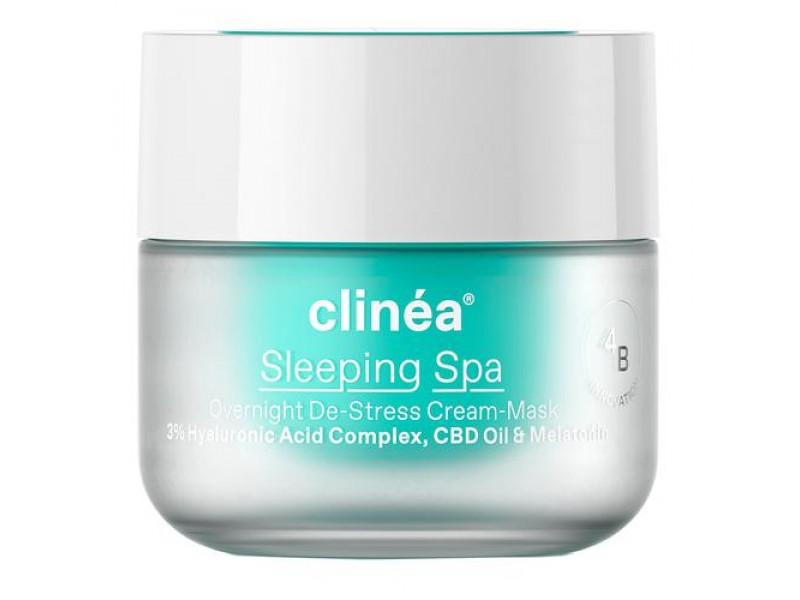 Clinea Sleeping Spa 50ml - Κρέμα-Μάσκα De-Stress Nυκτός