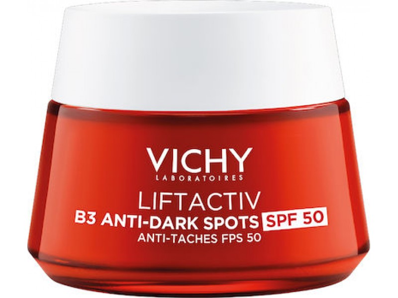 Vichy Liftactiv B3 Anti-Dark Spots 48ωρη Κρέμα Προσώπου Ημέρας με SPF50 για Ενυδάτωση & Ατέλειες 50ml