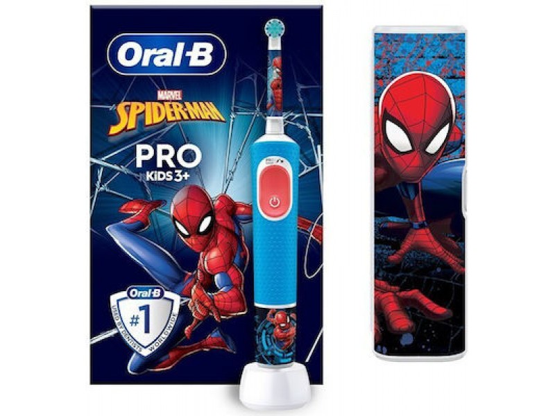 Oral-B Pro Spiderman Ηλεκτρική Οδοντόβουρτσα για 3+ χρονών