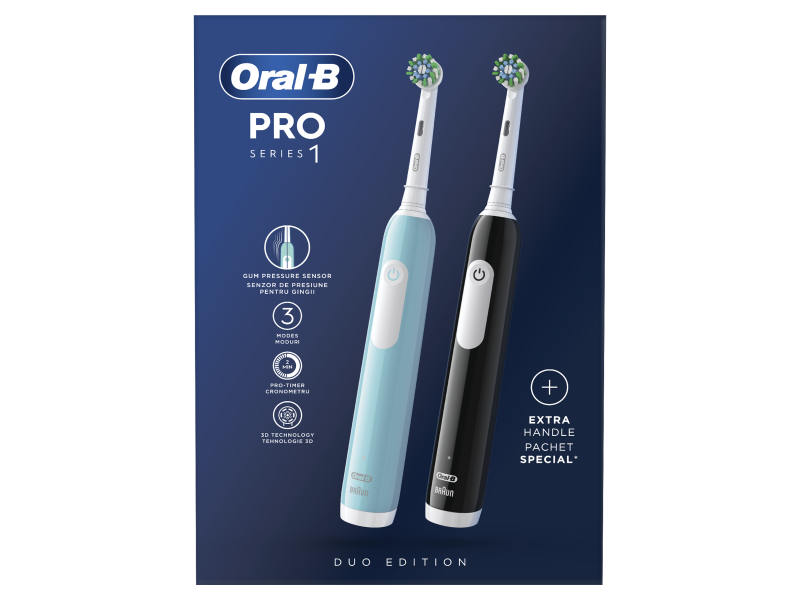 Oral-B Pro 1 Black & Blue Edition