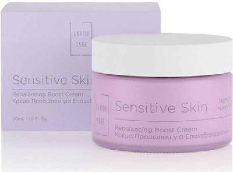 Lavish Care Sensitive Skin Ενυδατική Κρέμα Προσώπου Νυκτός για Ευαίσθητες Επιδερμίδες 50ml