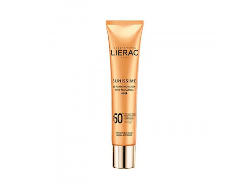 Lierac Sunissime BB Fluid Anti Age Global Golden Αντηλιακή Κρέμα Προσώπου SPF50+ με Χρώμα 40ml