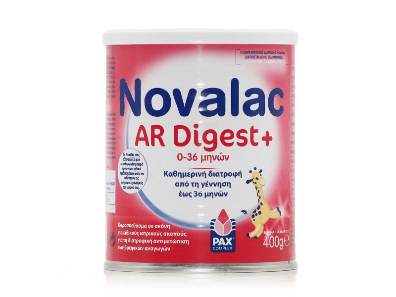 Novalac Αντιαναγωγικό Γάλα σε Σκόνη AR Digest + για 0m+ 400gr