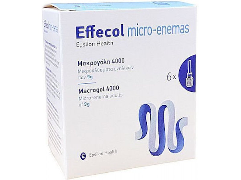 Epsilon Health Micro-Enemas Macrogol 4000 6 x 9gr