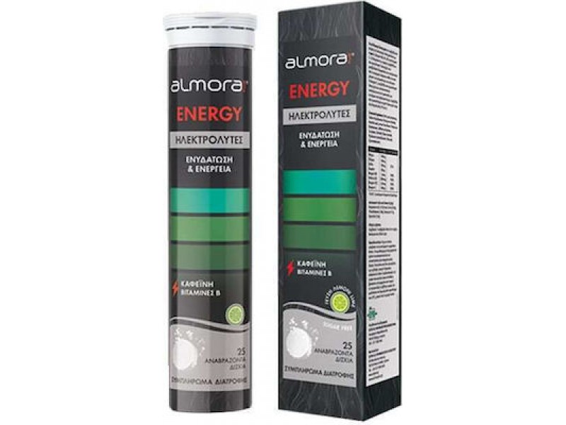 Elpen Almora Plus Energy Lime 25 αναβράζοντα δισκία