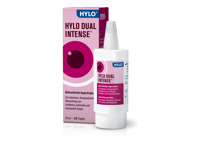 Ursapharm Hylo Dual Intense Οφθαλμικές Σταγόνες με Υαλουρονικό Οξύ για Ξηροφθαλμία 10ml