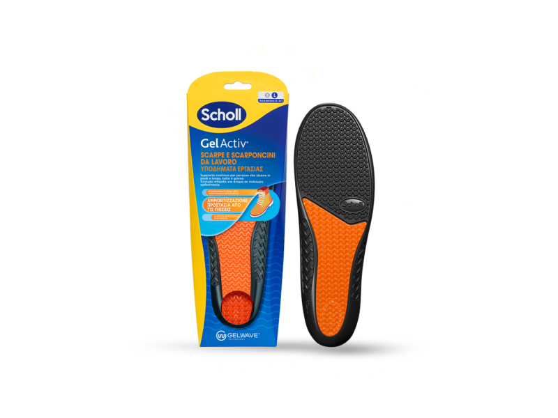 Scholl Gel Activ Πάτοι για Υποδήματα Εργασίας Large