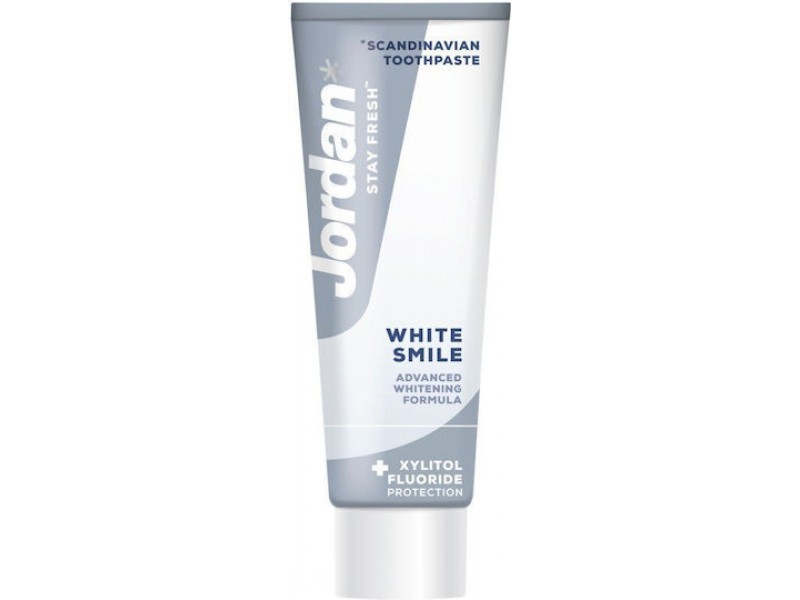 Jordan Stay Fresh White Smile Οδοντόκρεμα για Λεύκανση 75ml