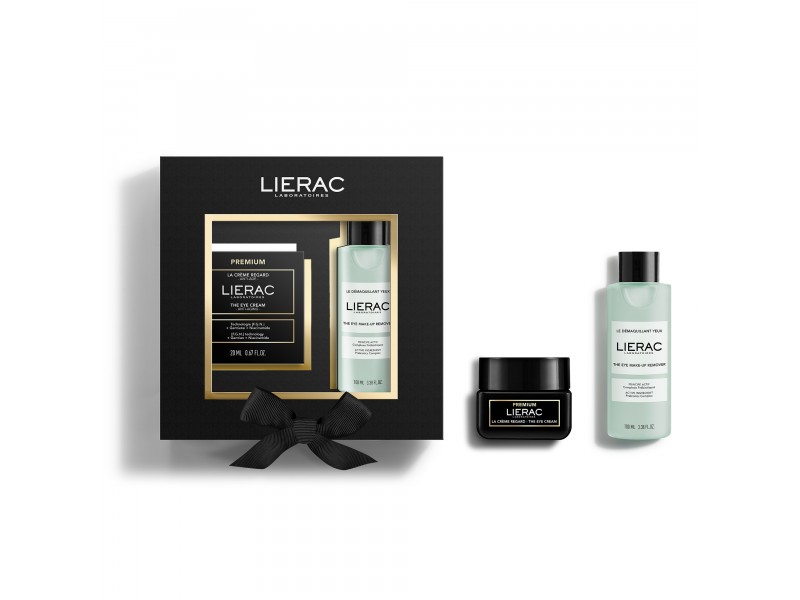 LIERAC ΕΟΡΤΑΣΤΙΚΟ SET PREMIUM ΜΑΤΙΩΝ 20ML+ ΝΤΕΜΑΚΙΓΙΑΖ ΜΑΤΙΩΝ 100ML