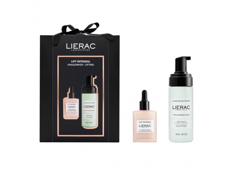 LIERAC ΕΟΡΤΑΣΤΙΚΟ SET LIFT INTEGRAL SERUM 30ML +ΑΦΡΟΣ ΚΑΘΑΡΙΣΜΟΥ 150ML