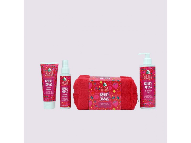 Aloe+ Colors Berry Xmas Bag