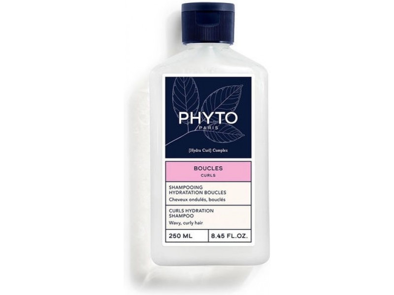 Phyto Curls Σαμπουάν Ενυδάτωσης για Σγουρά Μαλλιά 250ml