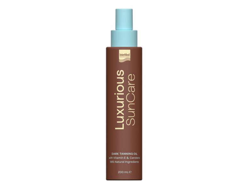 Intermed Luxurious Sun Care Dark Tanning Oil 200ml