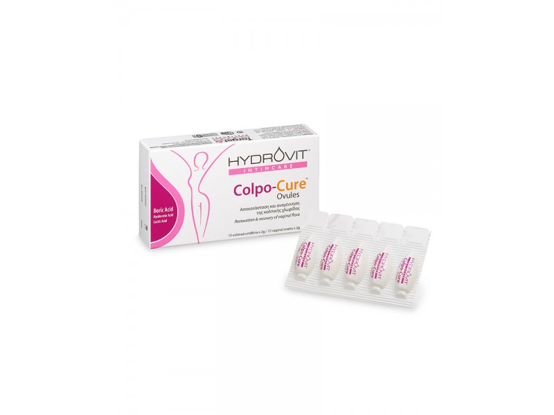 HYDROVIT Intimcare Colpo-Cure Ovules 10 τμχ.